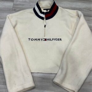 vintage tommy hilfiger quarter zip